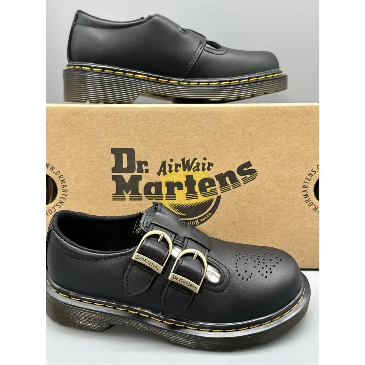 Dr. Martens shoes - Dr. Martens Doc 8065 J Smooth - Black 3