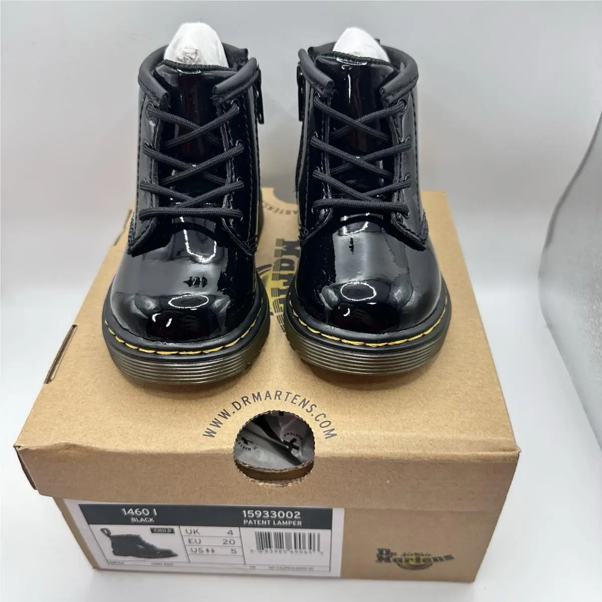 Dr. Martens shoes - Dr. Martens 1460 - Martens - Black/Silver Glitter 1