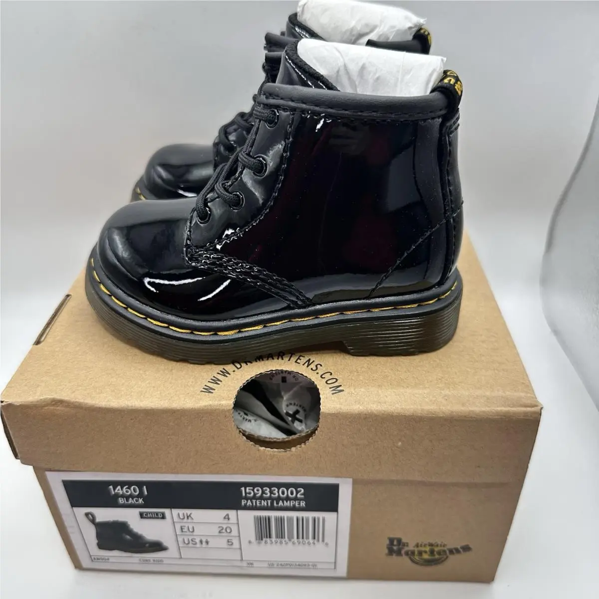 Dr. Martens shoes - Dr. Martens 1460 - Martens - Black/Silver Glitter 2