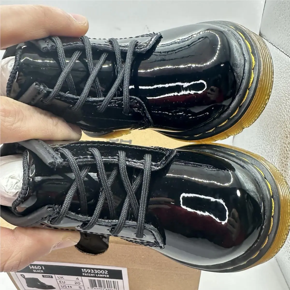 Dr. Martens shoes - Dr. Martens 1460 - Martens - Black/Silver Glitter 4