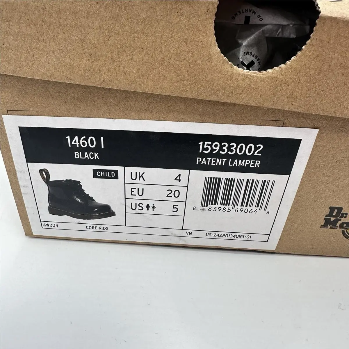 Dr. Martens shoes - Dr. Martens 1460 - Martens - Black/Silver Glitter 6