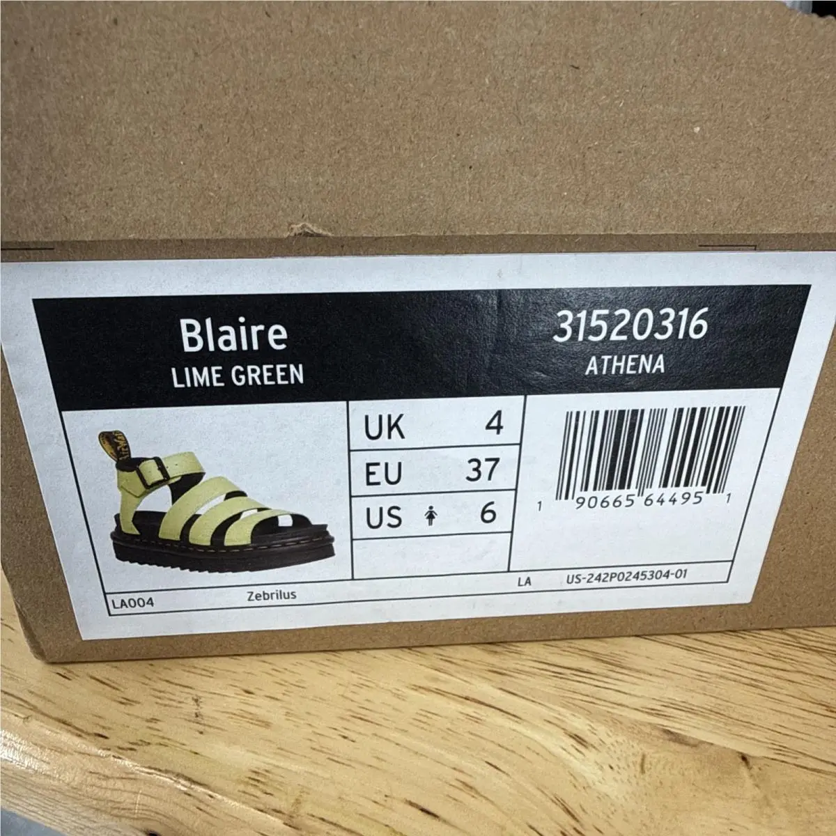 Dr. Martens shoes - Dr. Martens Blaire - Martens Blaire - 24235001 - Black (UPC: 0190665192506) 3