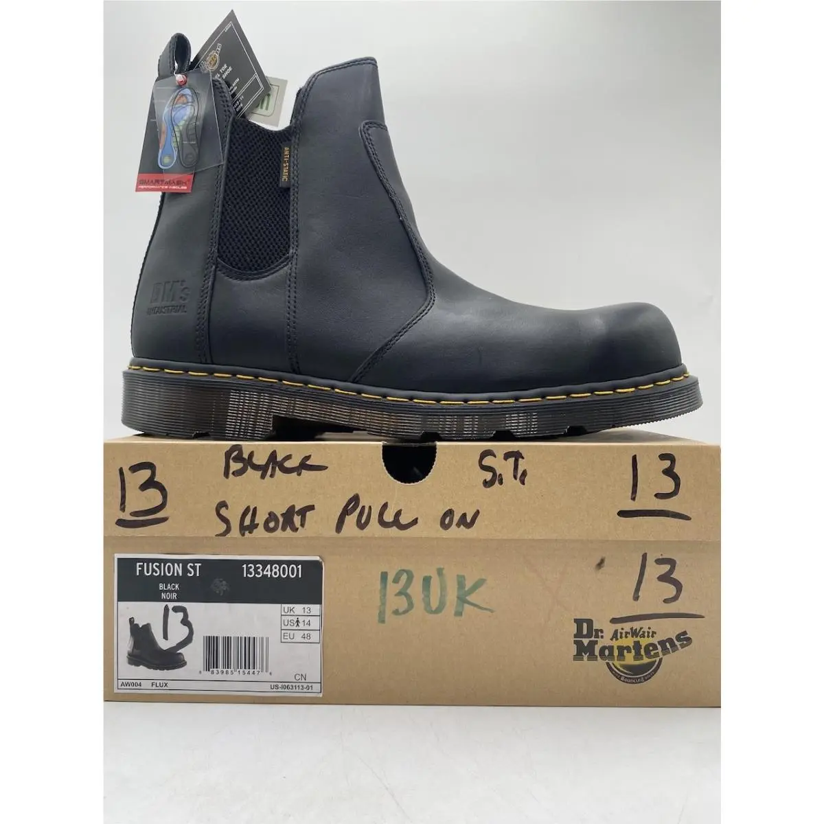 Dr. Martens shoes - Dr. Martens FUSION ST - Martens FUSION - Black 9