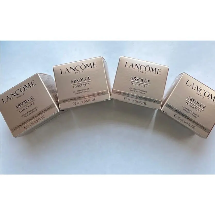 4 Lancome Absolue Longevity Soft Cream 5ml/each =60ml Newly Released