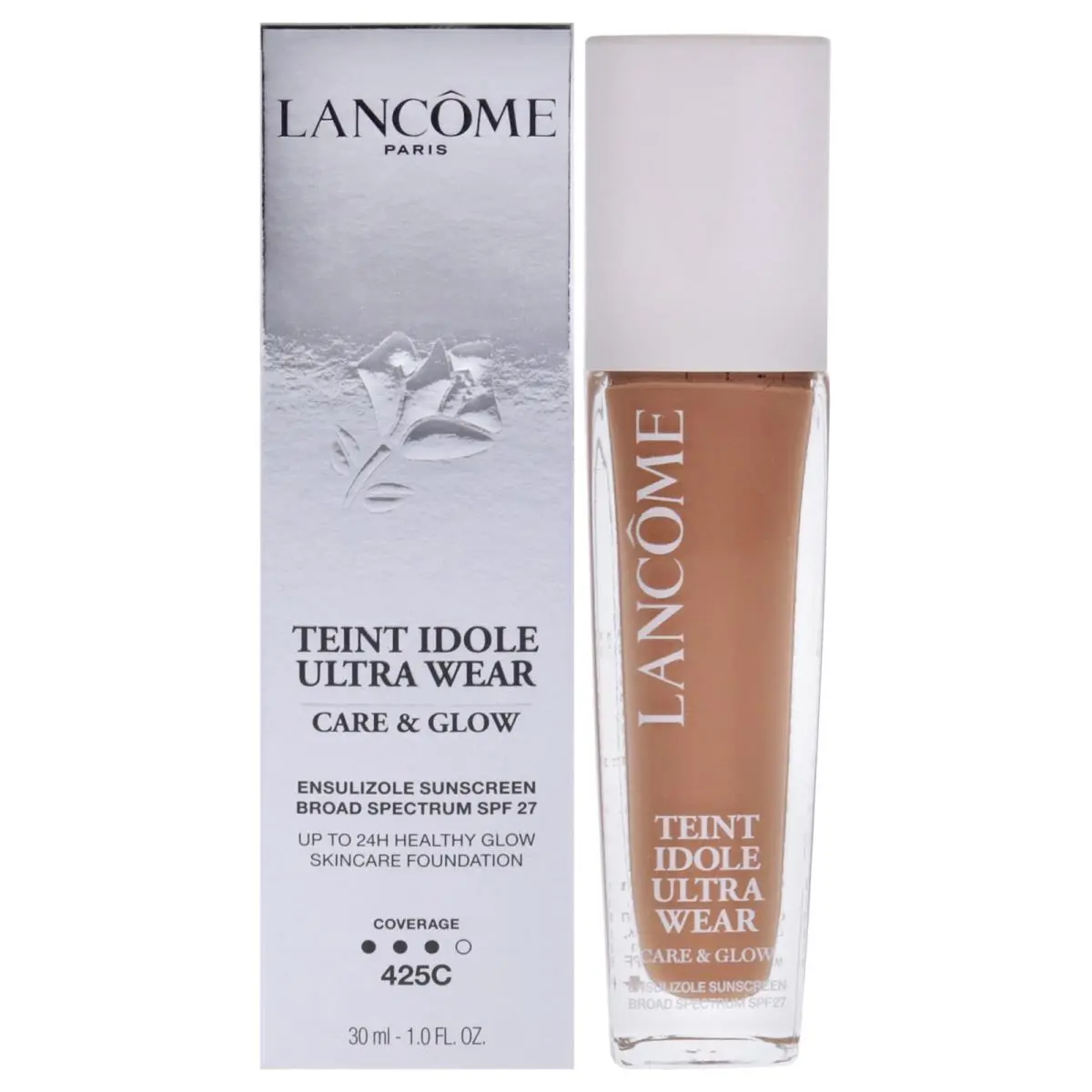 Teint Idol Ultra Wear Care and Glow Spf 27 - 425C by Lancome - 1 oz