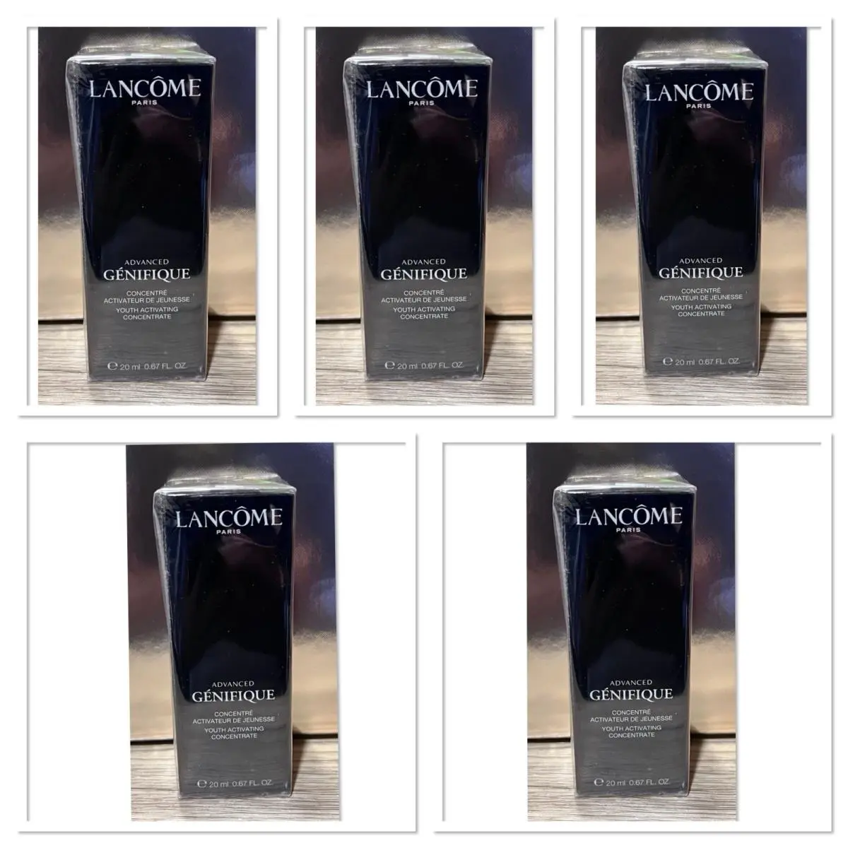 5X Lancôme Paris Advanced Genifique Youth Activating 20ml 0.67 fl oz