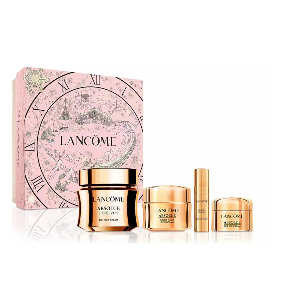 Lancome Absolue Collection Skincare Set Soft Cream/rich/eye Cream/serum