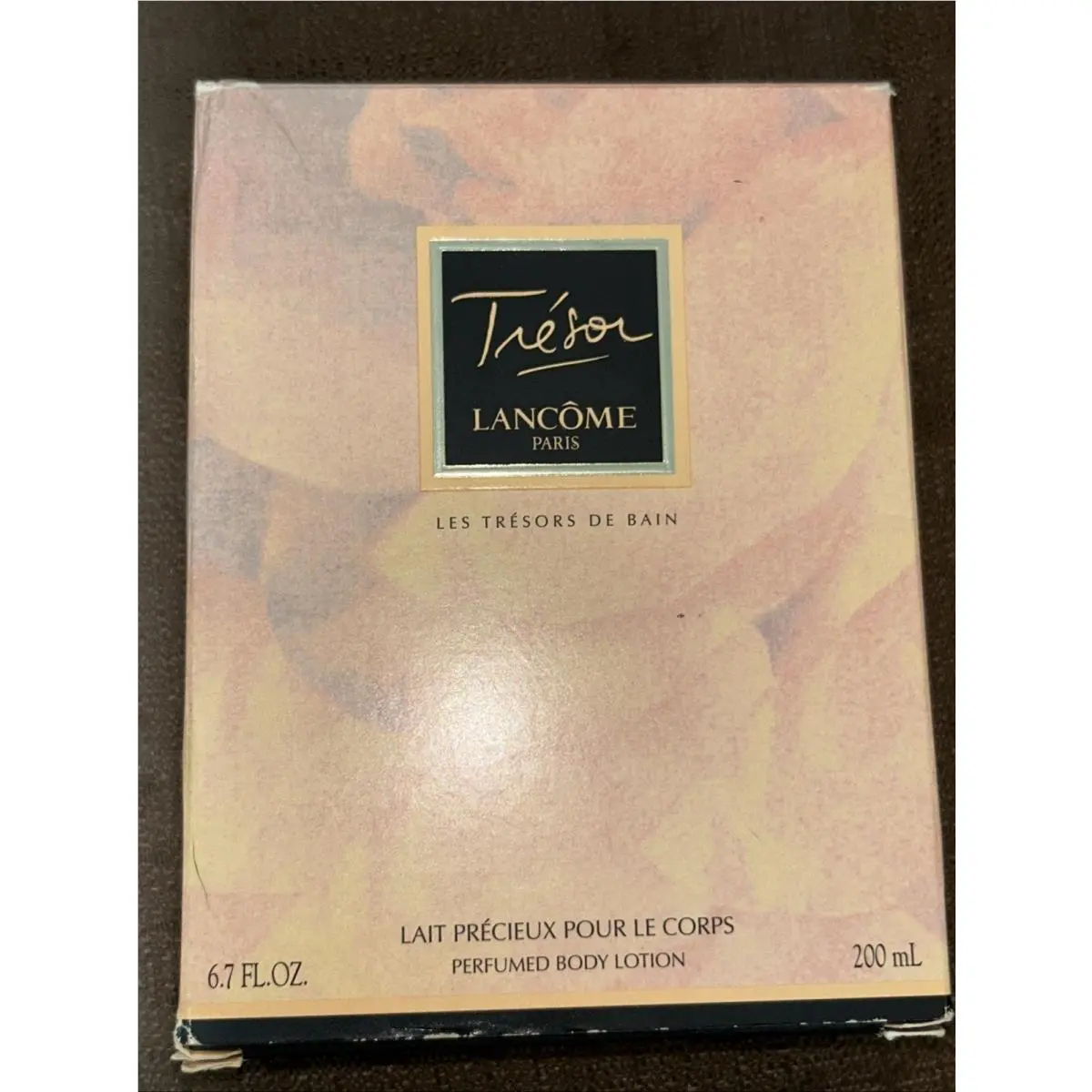 Lancome Paris Tresor Perfumed Body Lotion 6.7 oz 200 ml Vtg by Lancôme