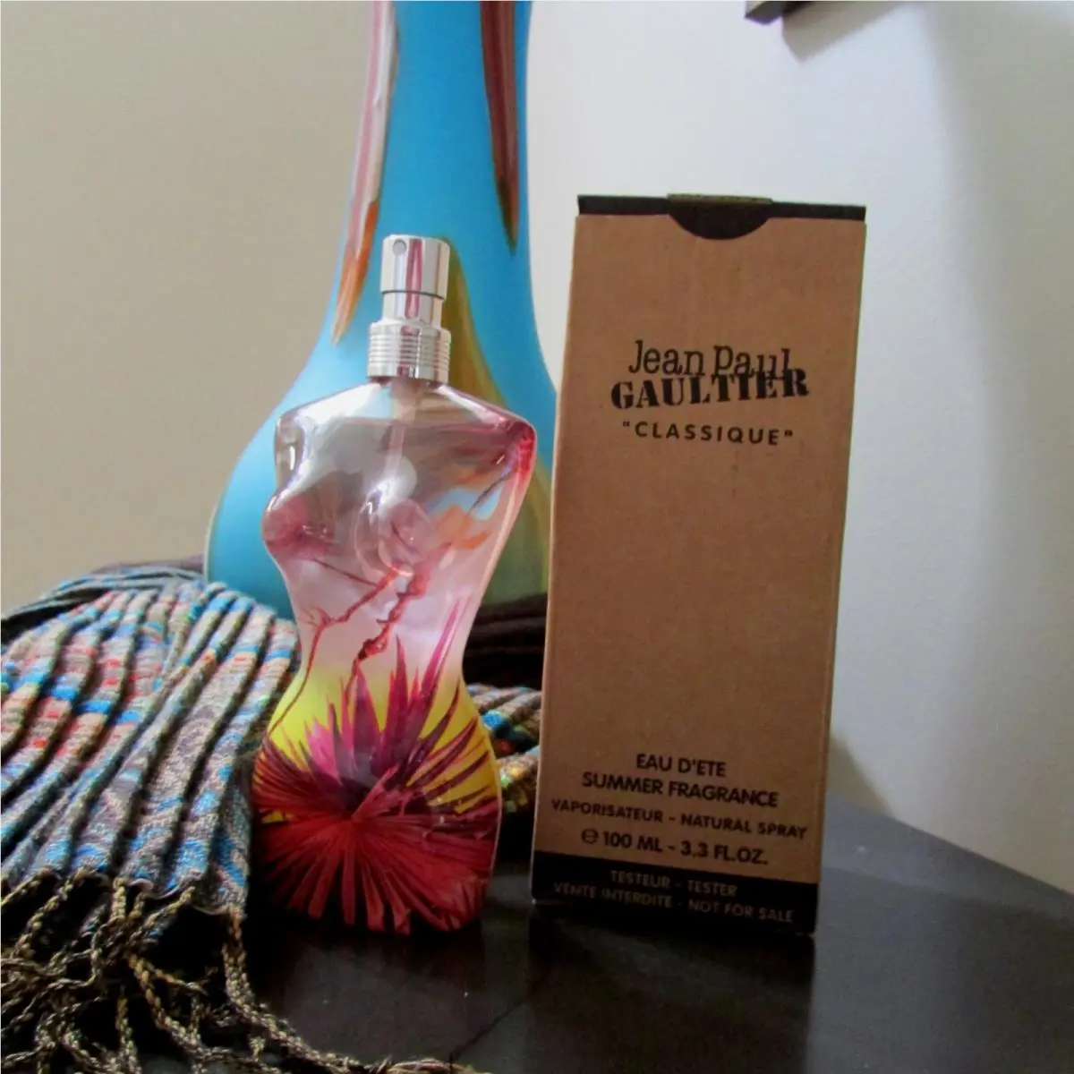 Vintage Jean Paul Gaultier Classique Summer 3.3 Fl oz Eau D`ete Spray