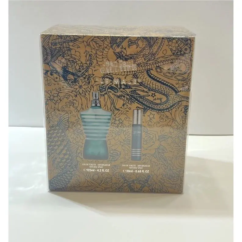 Jean Paul Gaultier Le Male 2pc Gift Set with 4.2oz + 0.68oz Edt Spray