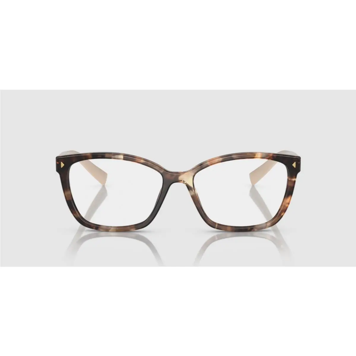 Prada PR 15ZV 07R1O1 Caramel Havana Demo Lens 55 mm Women`s Eyeglasses