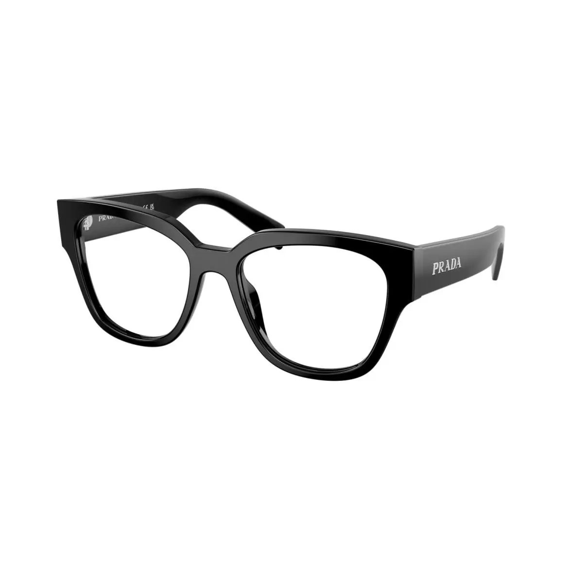 Prada PR C06V 16K1O1 Black Demo Lens 52 mm Women`s Eyeglasses