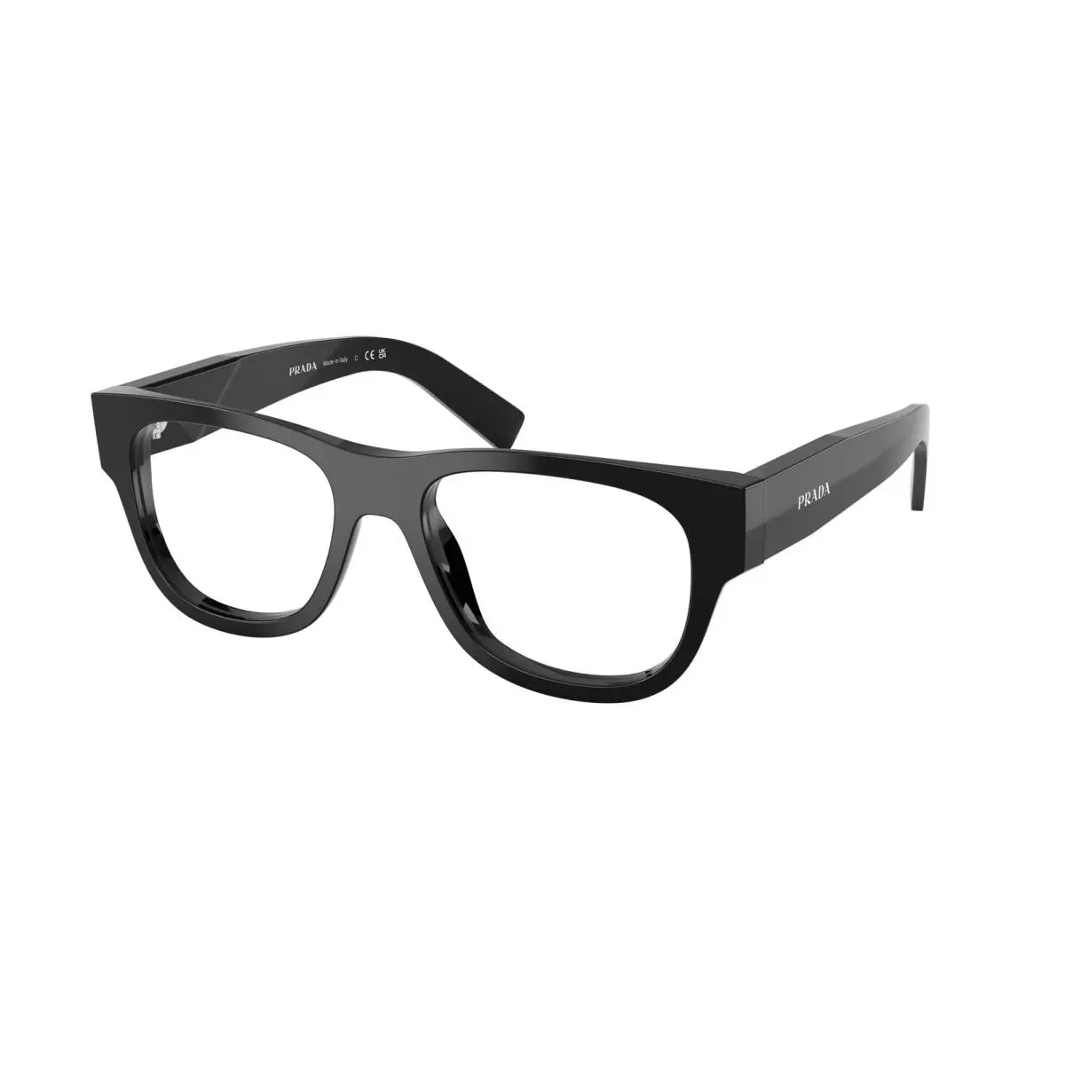 Prada PR D08VU 16K1O1 Black Demo Lens 51 mm Men`s Eyeglasses