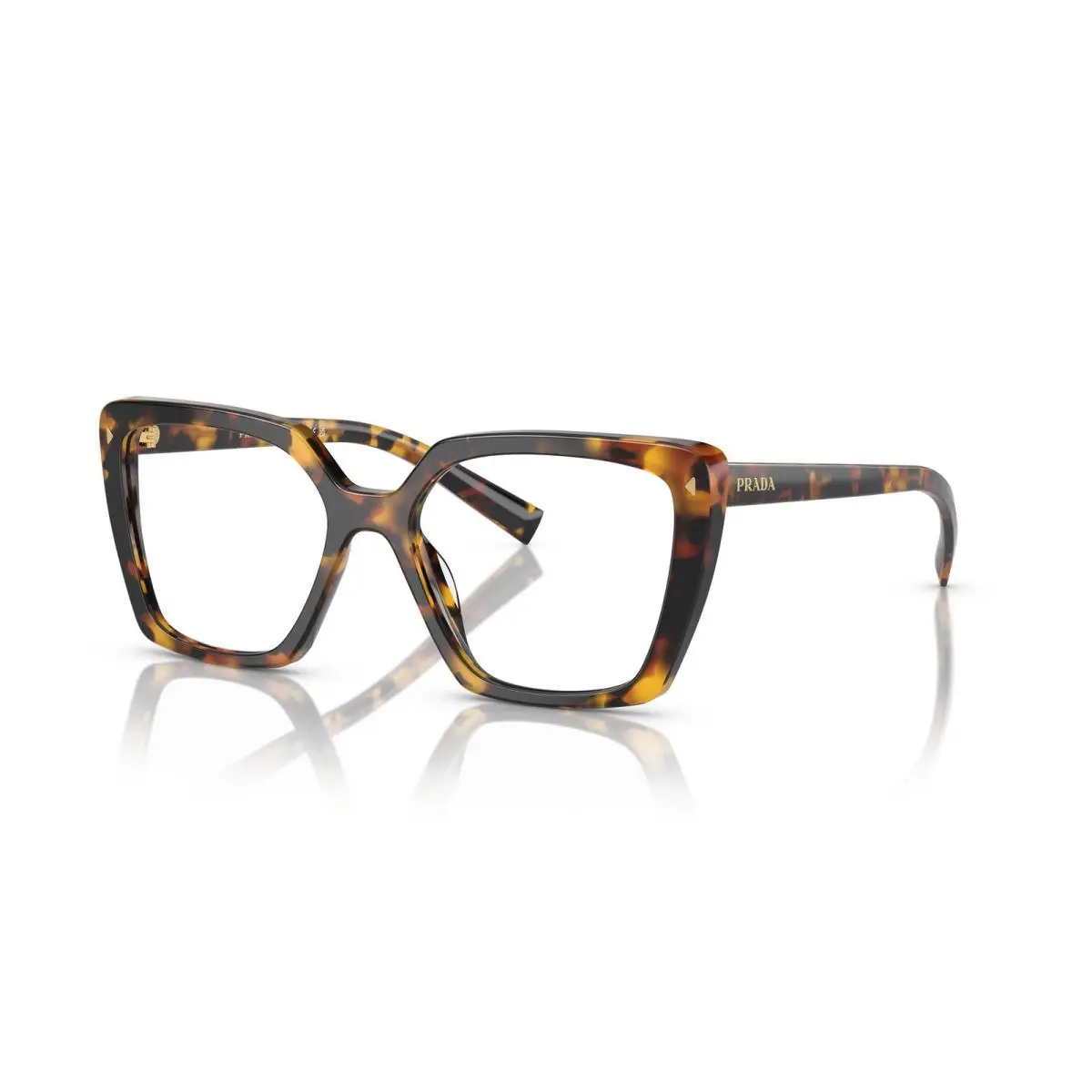 Prada 16ZV Eyeglasses VAU1O1 Tortoise