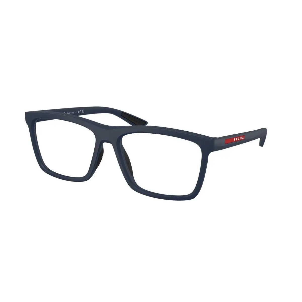 Prada Linea Rossa PS 01TV MAG1O1 Matte Blue Demo Lens 54 mm Men`s Eyeglasses