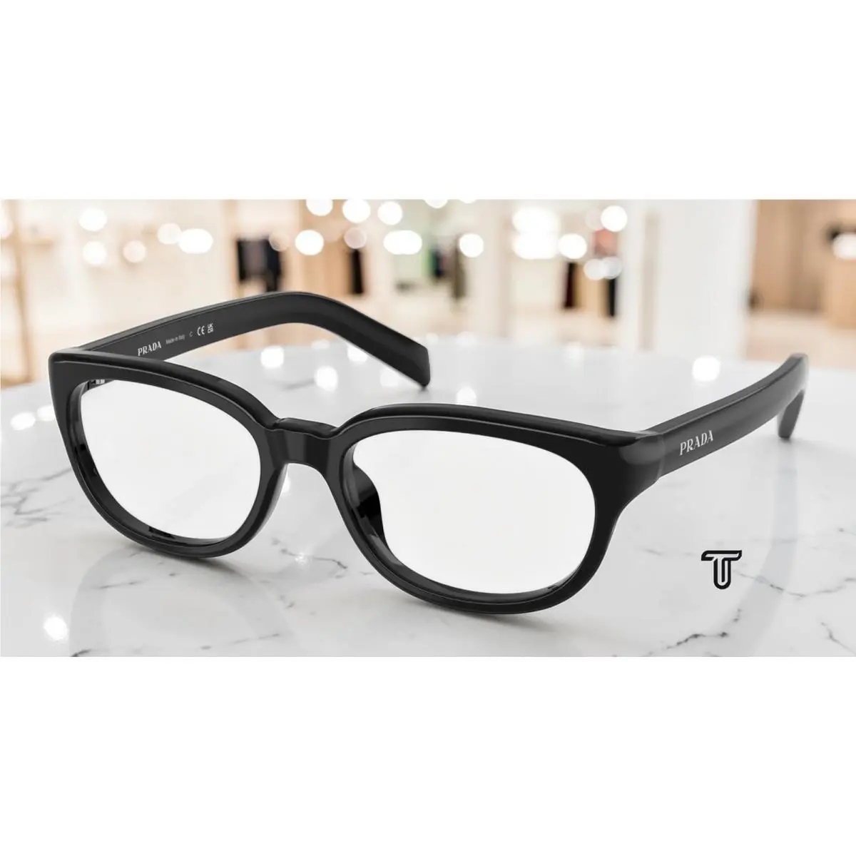 Prada PR D03VU 16K1O1 Black Demo Lens 54 mm Women`s Eyeglasses