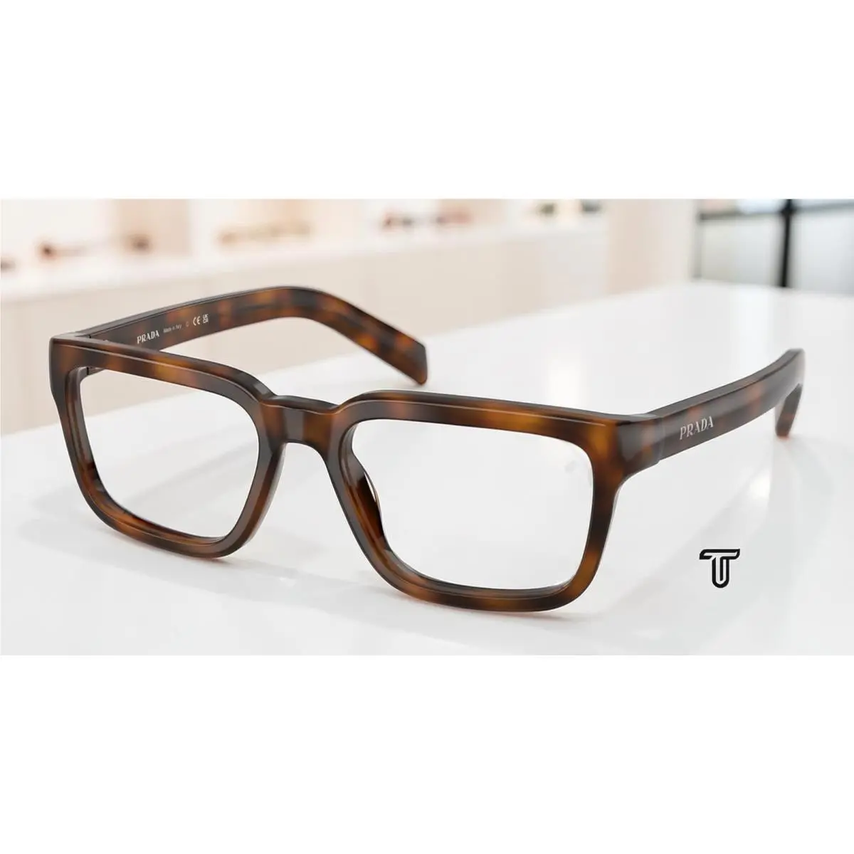 Prada PR D04V 20D1O1 Juniper Havana Demo Lens 54 mm Women`s Eyeglasses