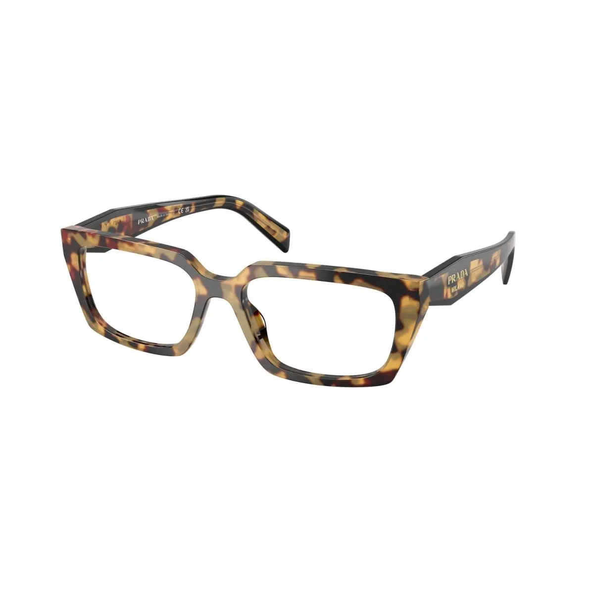 Prada PR D05V 24L1O1 Medium Havana Demo Lens 53 mm Women`s Eyeglasses