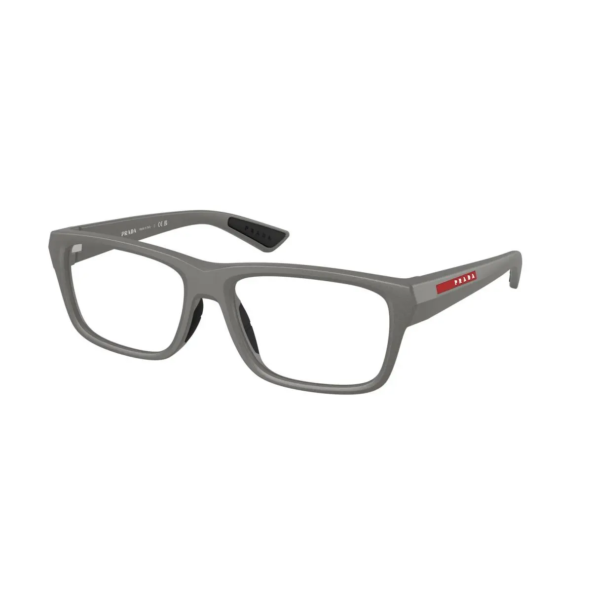 Prada Linea Rossa PS 02TV 16X1O1 Metal Grey Demo Lens 56 mm Men`s Eyeglasses