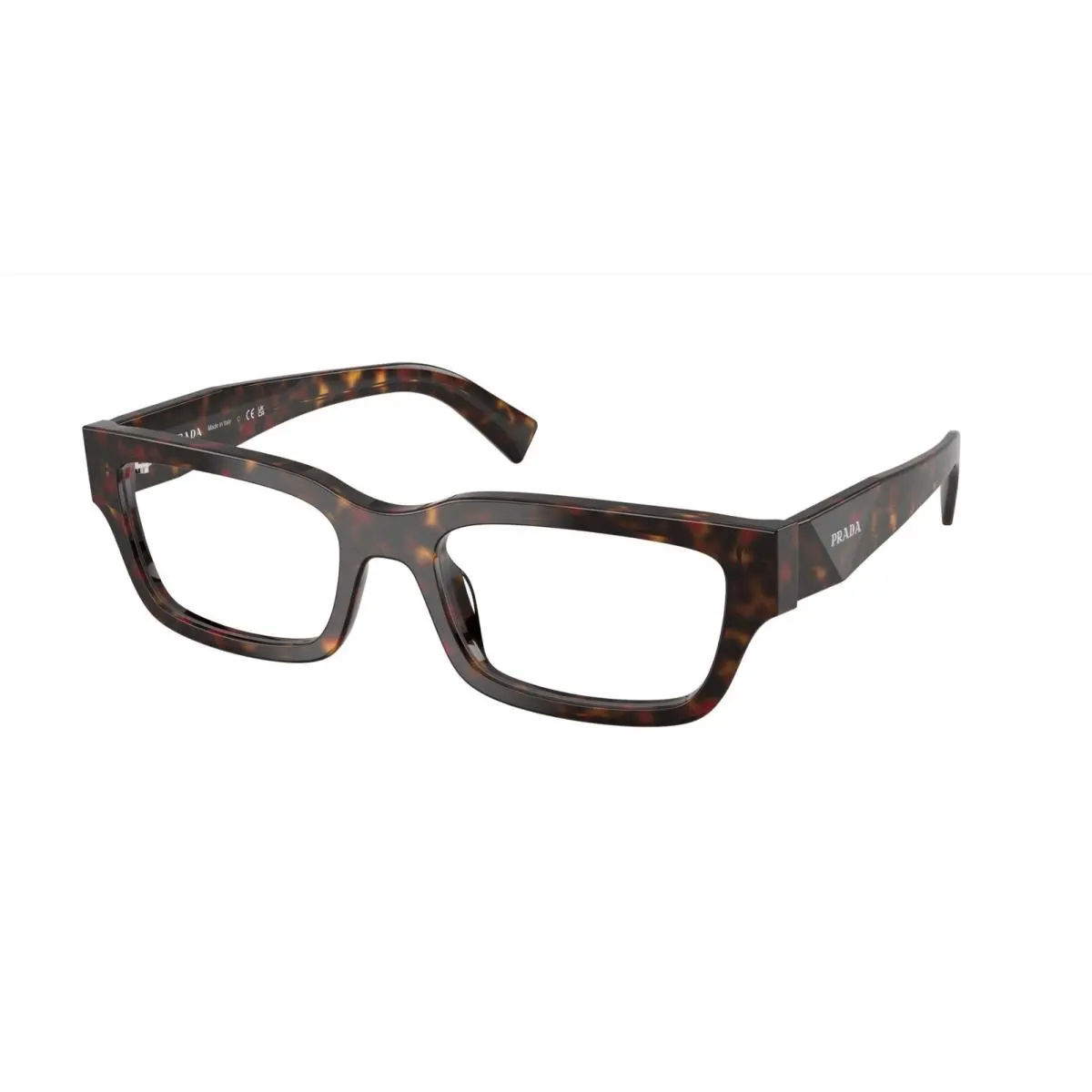 Prada PR C02V 17N1O1 Root Tortoise Demo Lens 54 mm Men`s Eyeglasses