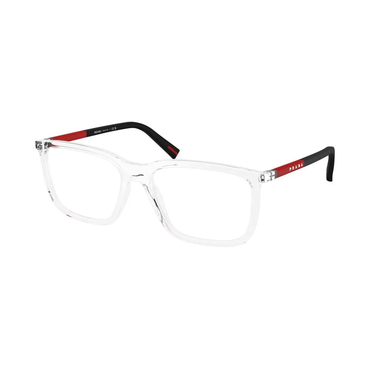 Prada Linea Rossa PS 01SV 2AZ1O1 Crystal Demo Lens 54 mm Men`s Eyeglasses