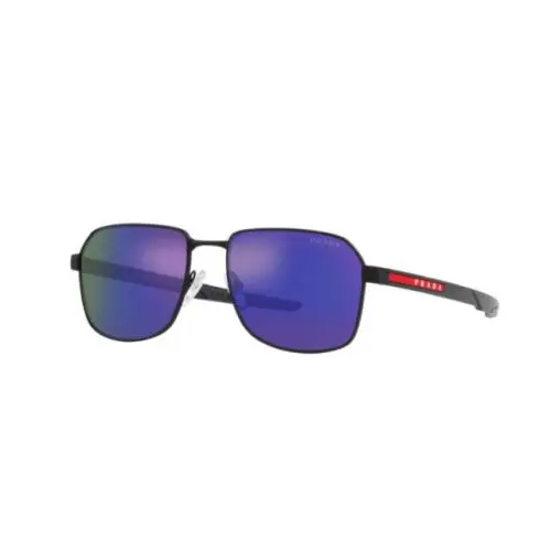 Prada Linea Rossa Sunglasses PS 54WS DG005U 57 Sunglasses DG005U Black