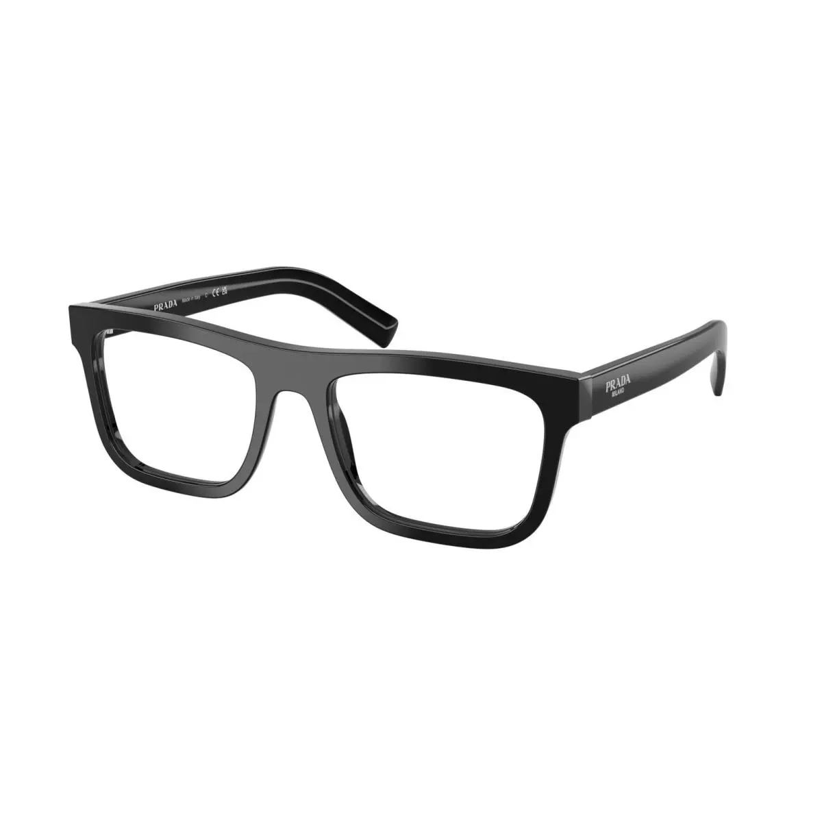 Prada PR C03V 16K1O1 Black Demo Lens 53 mm Men`s Eyeglasses