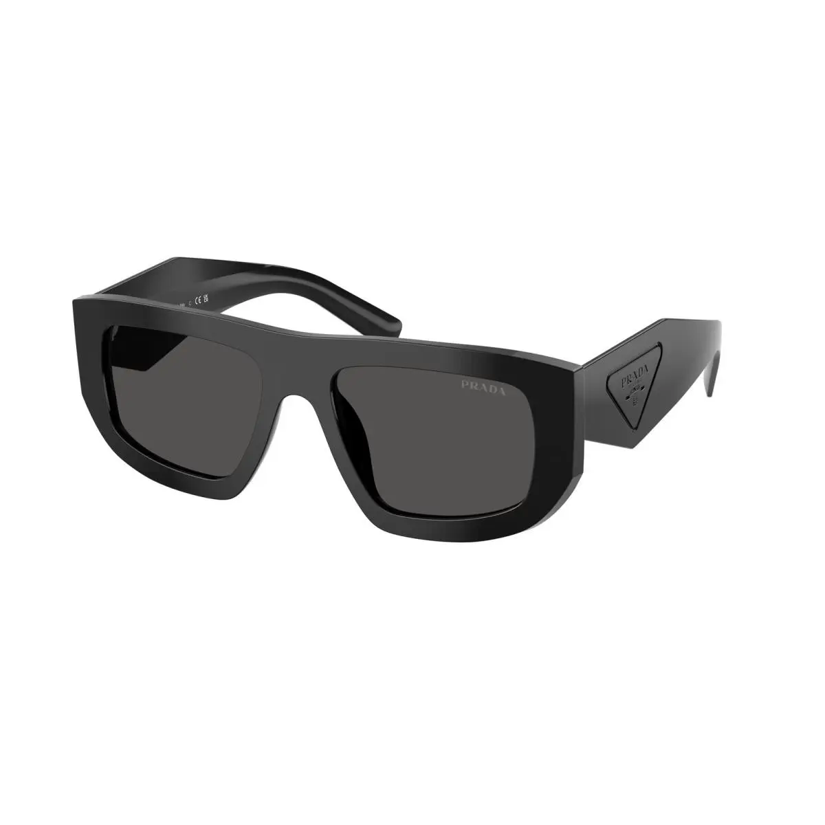 Prada PR D04SU 16K08Z Black Dark Grey 53 mm Women`s Sunglasses