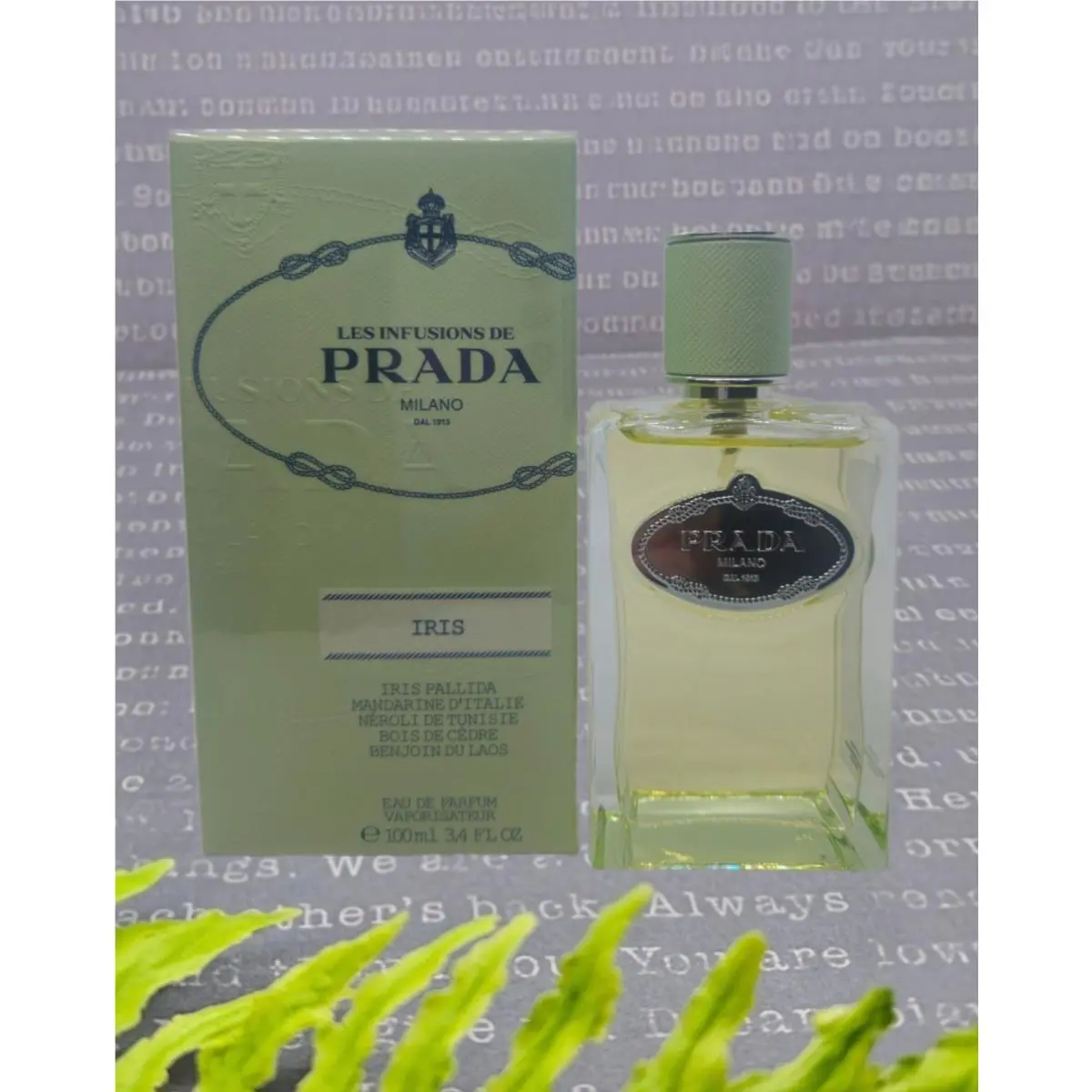 Prada Milano Infusion Iris Eau De Toilette For Women Spray 50ml/3.4 oz