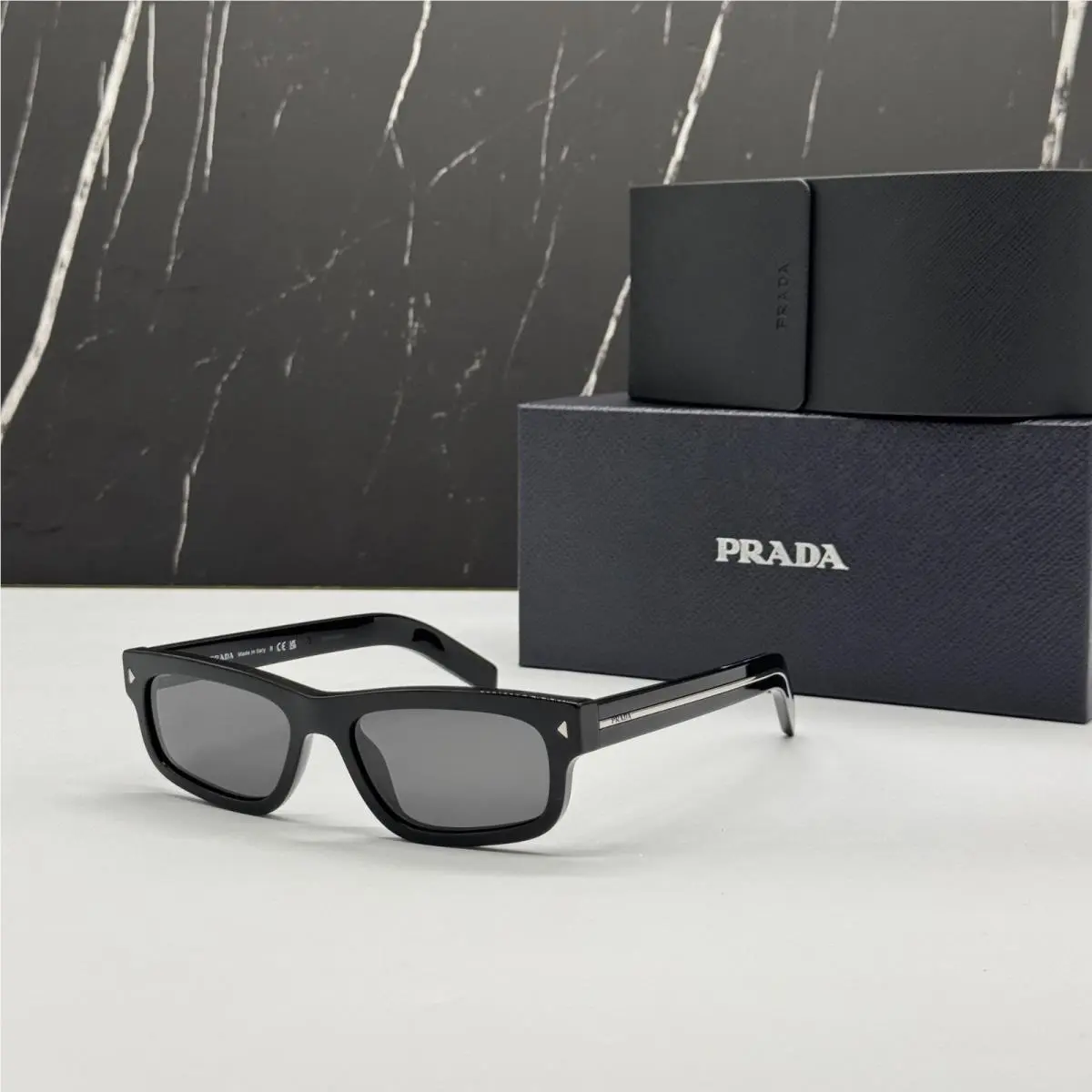 Prada PRB11S 16K731 Sunglasses PR B11S Black Men Spr B11S Prada Eyewear