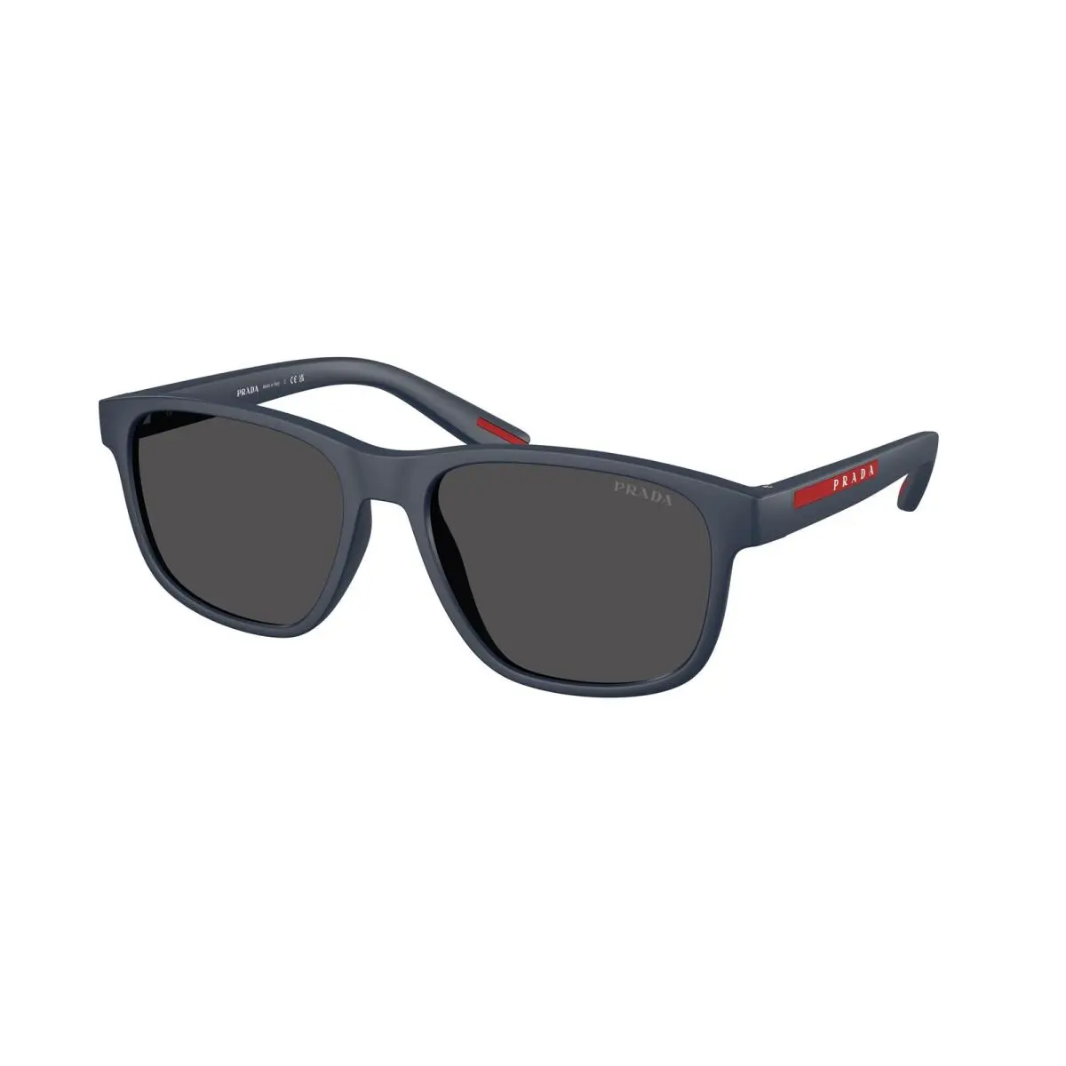 Prada Linea Rossa PS 6YS Rubber Blue Dark Grey TFY06F Sunglasses