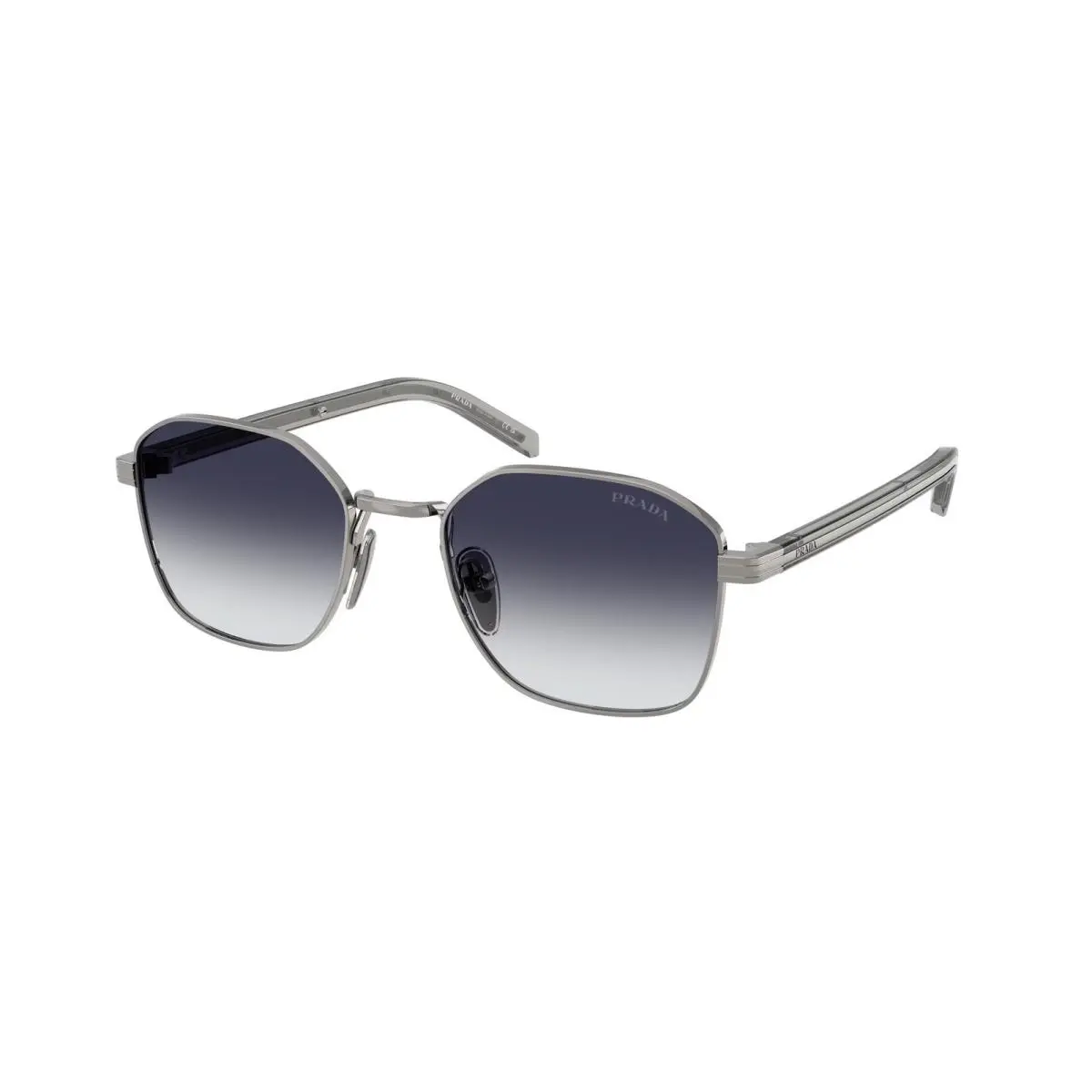 Prada PR C50S 5AV90S Gunmetal Grey Gradient 53 mm Men`s Sunglasses