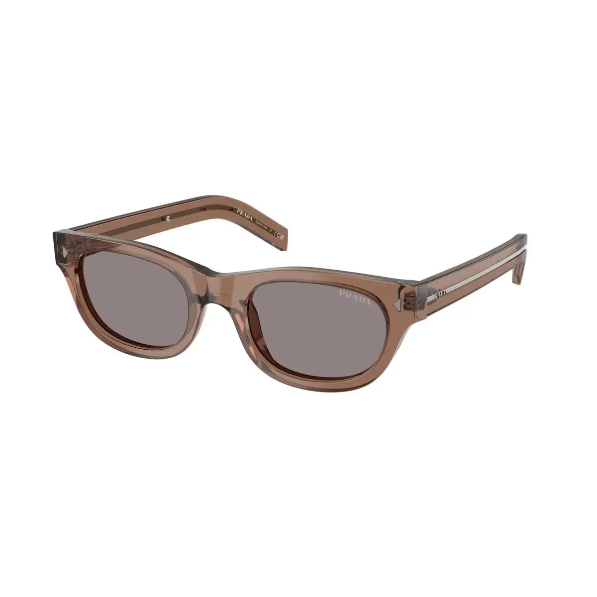 Prada PR C09S 28I03D Clay Grey 51 mm Men`s Sunglasses