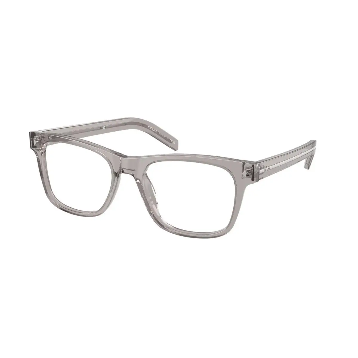 Prada PR A13V 10J1O1 Hematite Demo Lens 54 mm Men`s Eyeglasses