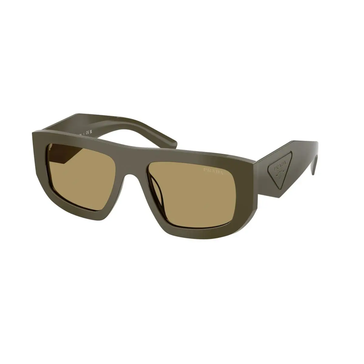 Prada PR D04SU 26J70G Laurel Green Olive 53 mm Women`s Sunglasses
