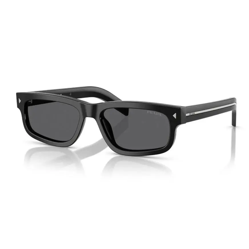 Prada PR B11S 16K731 Black Dark Grey Men`s 55 mm Sunglasses