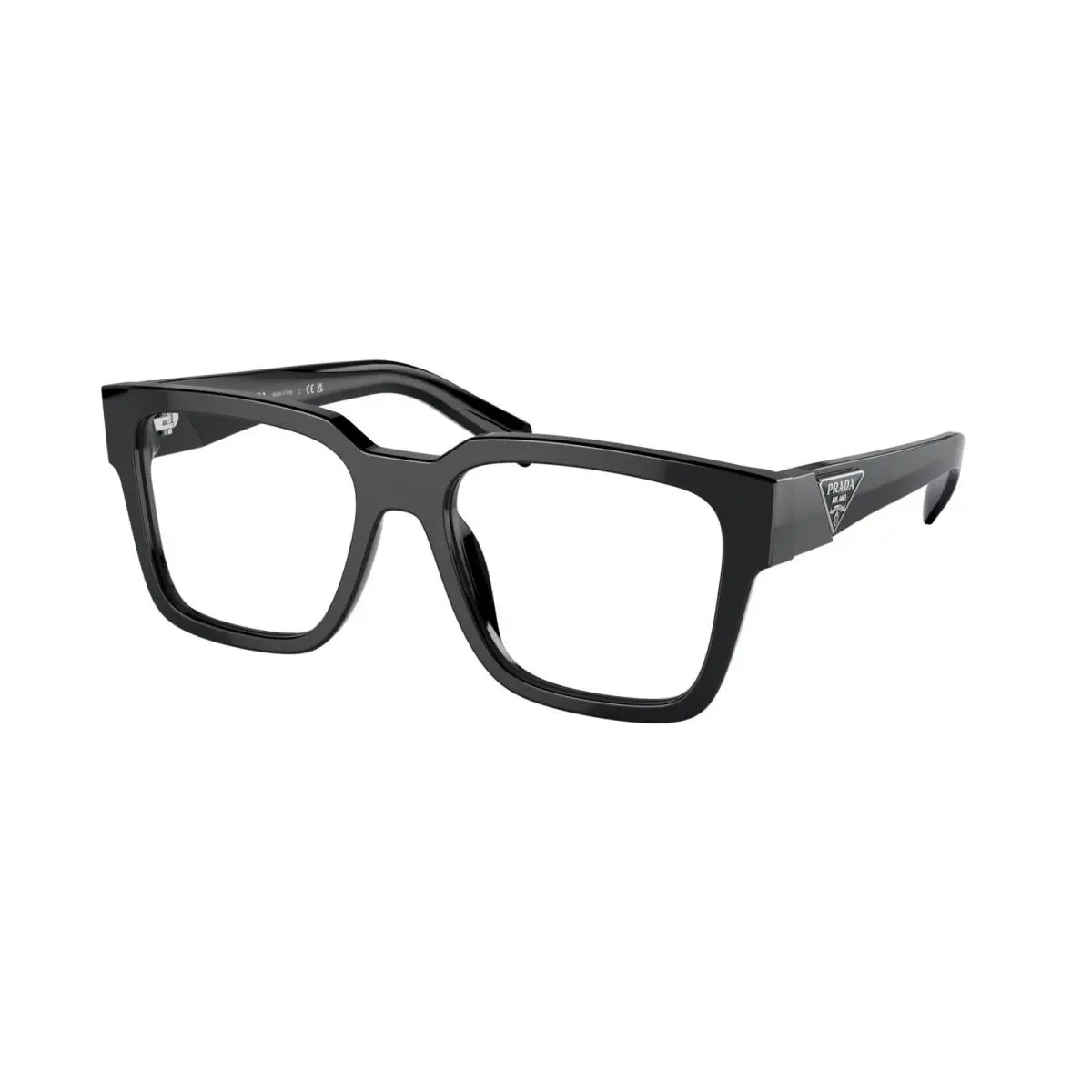 Prada PR 08ZV 1AB1O1 Black Demo Lens 54 mm Men`s Eyeglasses