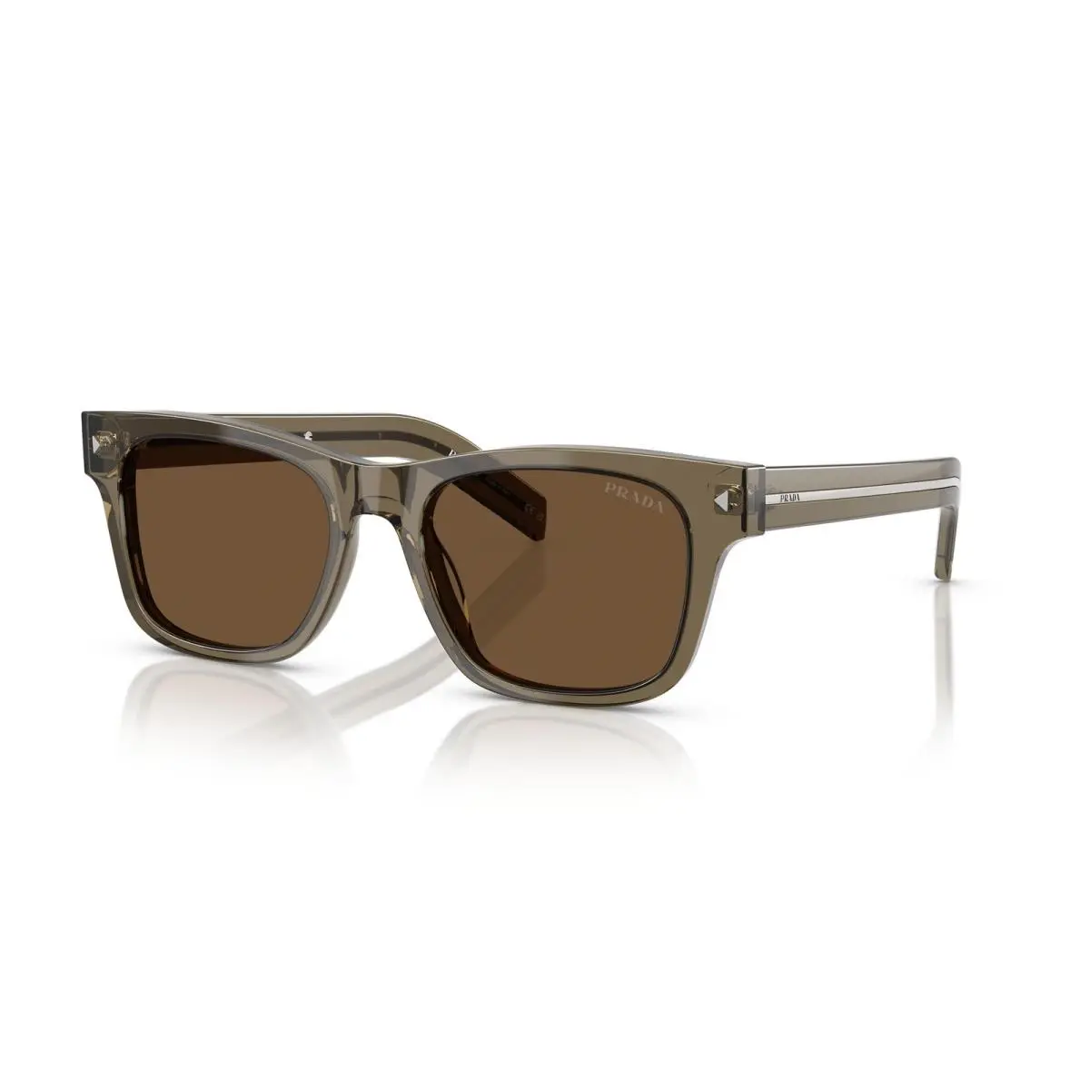 Prada A17S Sunglasses 18T70F Brown