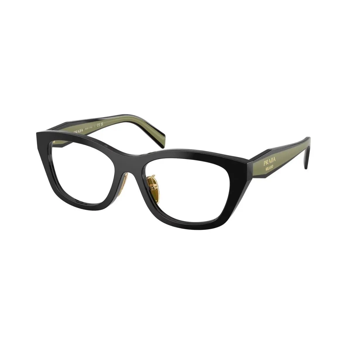 Prada PR D11VD 03K1O1 Black Demo Lens 53 mm Women`s Eyeglasses