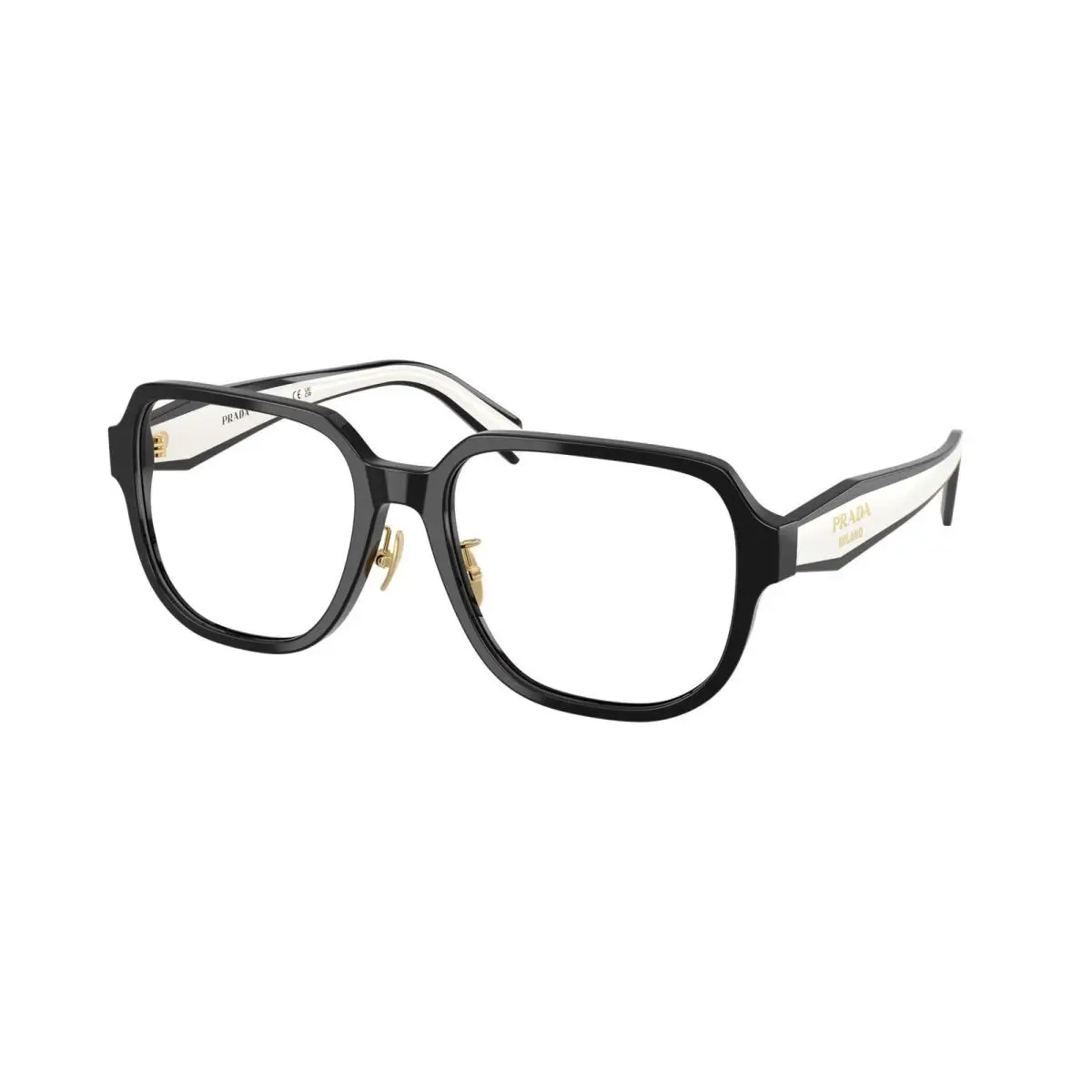 Prada PR B07VD 16K1O1 Black Demo Lens 56 mm Women`s Eyeglasses