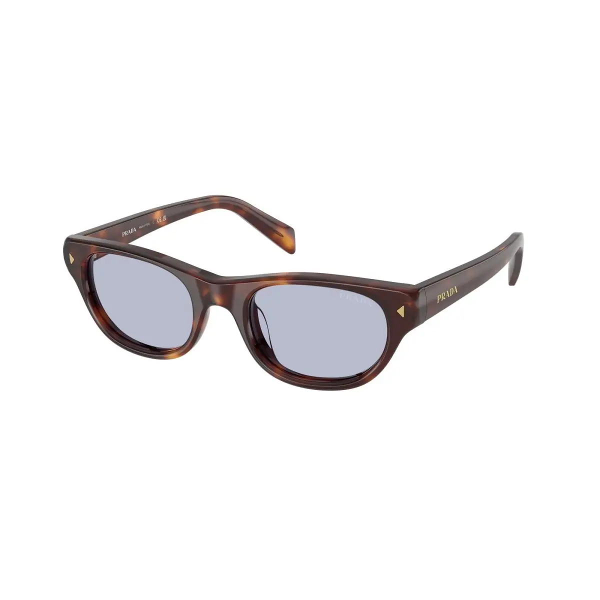 Prada PR C08S 15W30X Classic Tortoise Ultravioletta Bio 50 mm Women`s Sunglasses