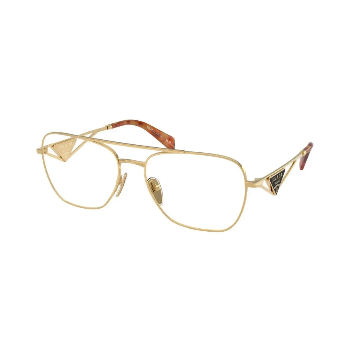 Prada PR B50V 5AK1O1 Gold Demo Lens 59 mm Women`s Eyeglasses