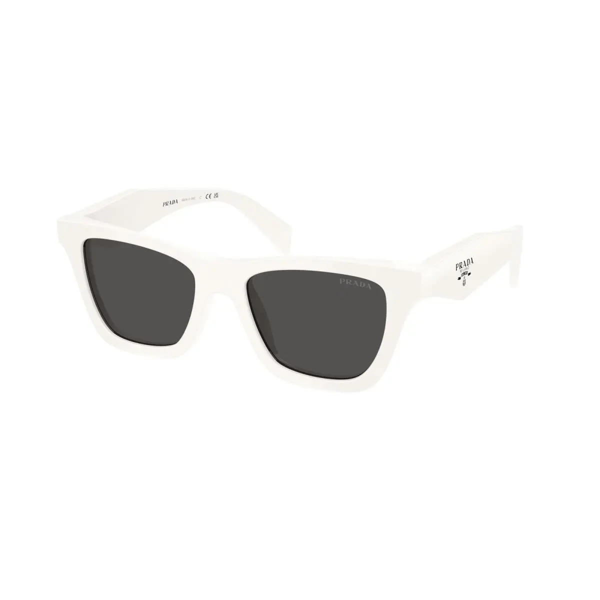 Prada PR C07SF 17K08Z Talc Dark Grey 52 mm Women`s Sunglasses