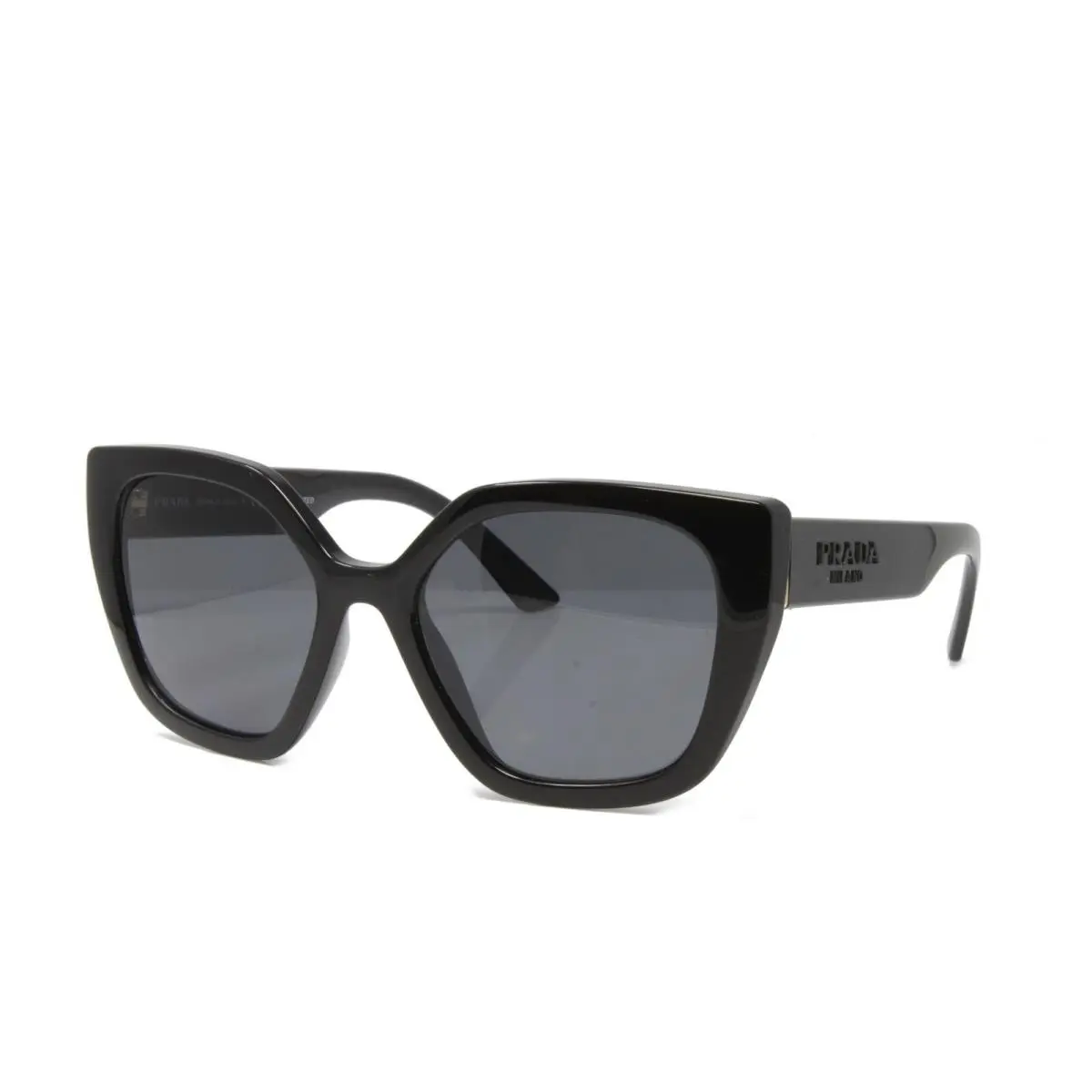 Prada Women`s Sunglasses PR24XS-1AB5Z1 Black 52mm Gray Polarized Lens