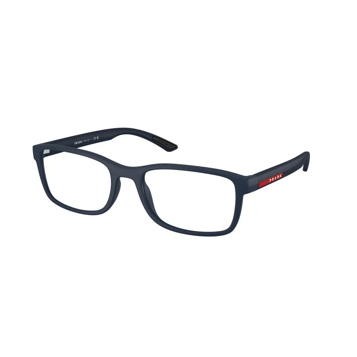 Prada Linea Rossa PS 06RV MAG1O1 Matte Blue Demo Lens 53 mm Men`s Eyeglasses