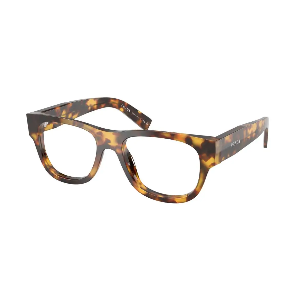 Prada PR D08VU 14L1O1 Honey Havana Demo Lens 53 mm Men`s Eyeglasses