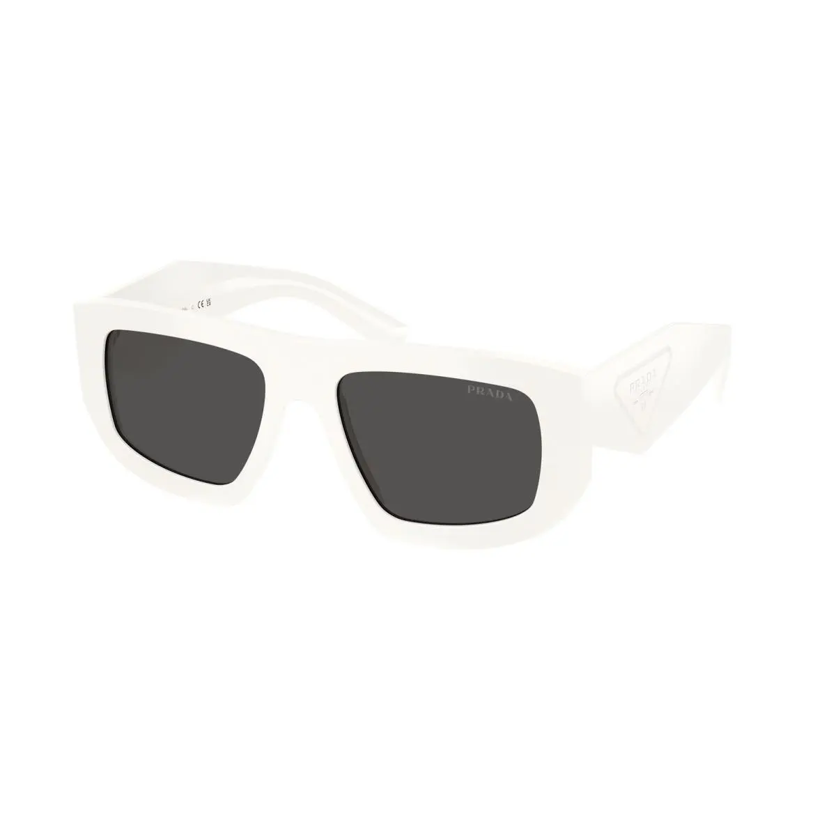 Prada PR D04SU 17K08Z Talc Dark Grey 53 mm Women`s Sunglasses
