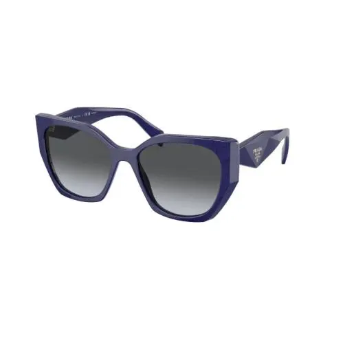 Prada PR19ZS 18D5W1 55 Polarized Grey Gradient Cat Eye Ladies Sunglasses