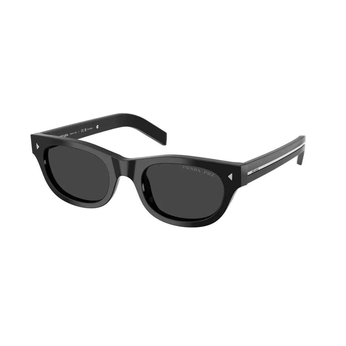Prada PR C09S 16K08G Black Black Polarized Polarized 51 mm Men`s Sunglasses