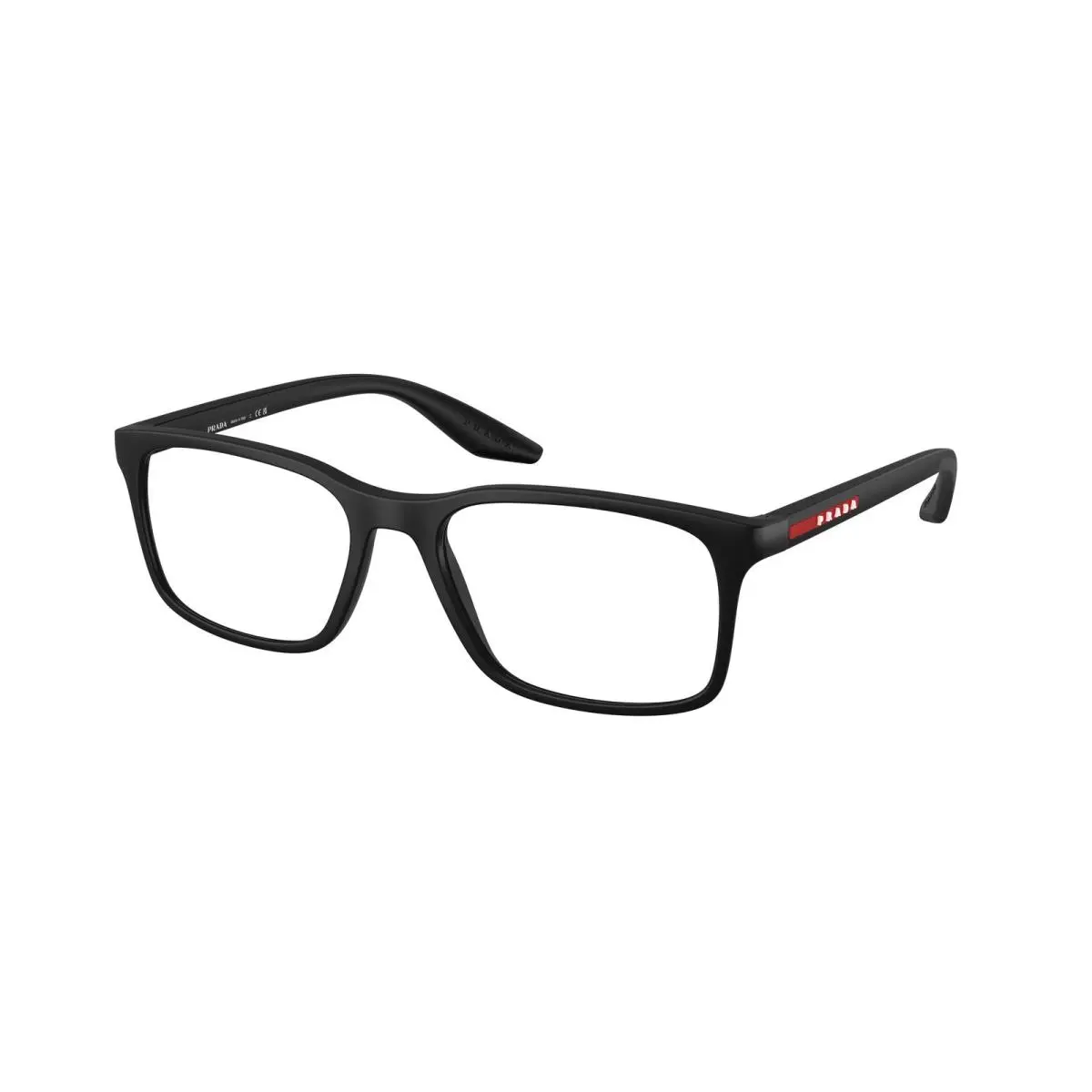 Prada Linea Rossa PS 08RV 1BO1O1 Matte Black Demo Lens 54 mm Men`s Eyeglasses
